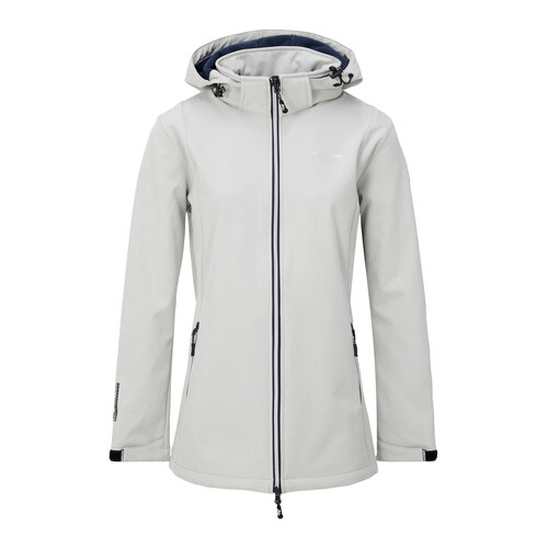 Nordberg Nordberg RONDA - Veste softshell d'été pour femme - Blanc cassé