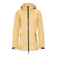 Nordberg Breton - Softshell Outdoor Summer Jacket Women - Yellow Striped