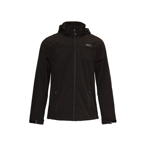 Nordberg Nordberg ELDGRIM - Softshell Outdoor Zomerjas Heren - Zwart