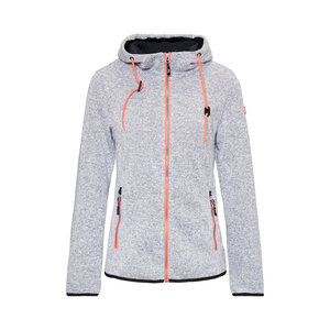 Nordberg Chaleco polar Nordberg Elise para mujer, azul claro jaspeado