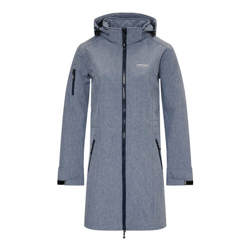 Nordberg Nordberg Gisella - Softshell-Sommerjacke für Damen - Ozeanblau meliert