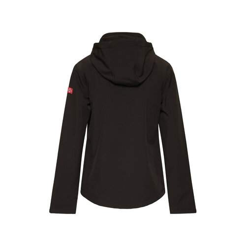 Nordberg Nordberg Ingrida Softshell Jas Dames - Zwart