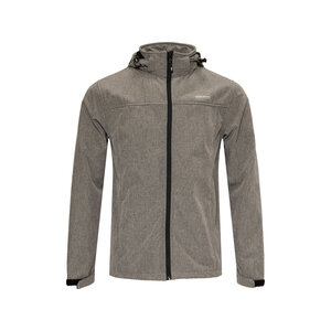 Nordberg Nordberg KJELD - Kurtka letnia Softshell Outdoor męska - szary melanż