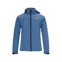 Nordberg KJELD - Chaqueta Softshell Outdoor de verano para hombres - Light Blue Melange