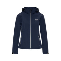 Nordberg RINDA - Veste d'été Softshell Outdoor Femme - Dark Navy Melange