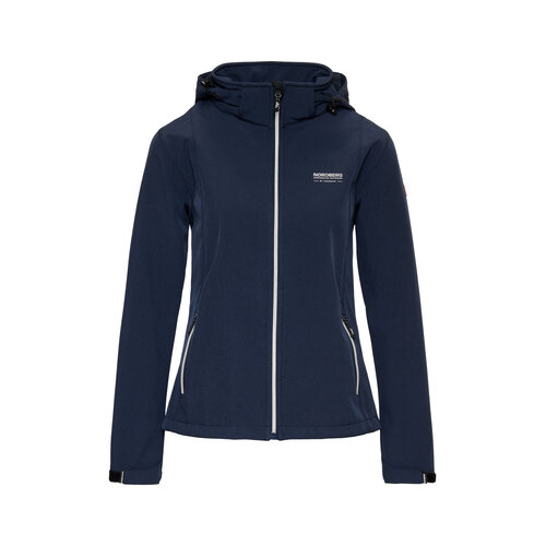 Nordberg Nordberg RINDA - Veste d'été Softshell Outdoor Femme - Dark Navy Melange