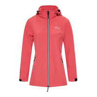 Nordberg RONDA - Softshell Outdoor Summer Jacket Women - Coral Melange
