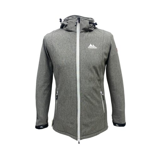 Nordberg Nordberg RONDA - Softshell Outdoor Zomerjas Dames - Grey Melange