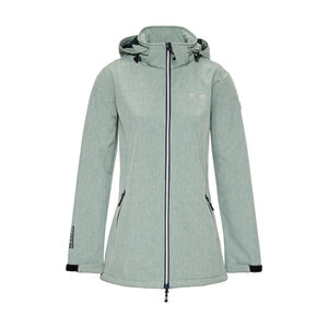 Nordberg Nordberg RONDA - Softshell Outdoor Summer Jacket Women - Green Melange