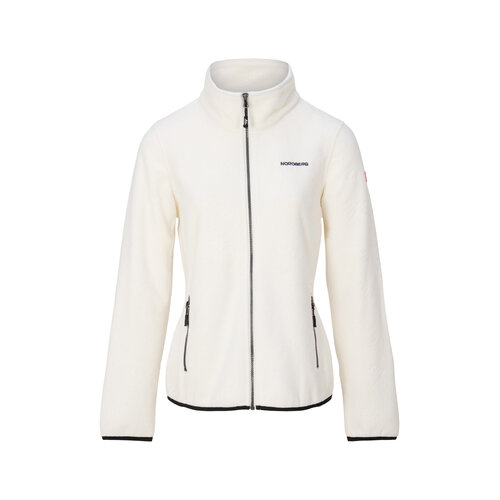 Nordberg Nordberg Fleeceweste Ausbrenner - Damen - Off White