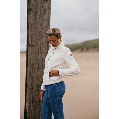 Nordberg Nordberg Fleeceweste Ausbrenner - Damen - Off White