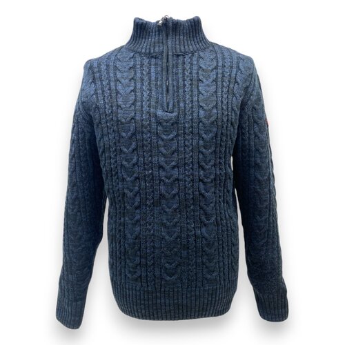 Nordberg Nordberg Kol Pullover Half Zip – Herren – Navy Melange