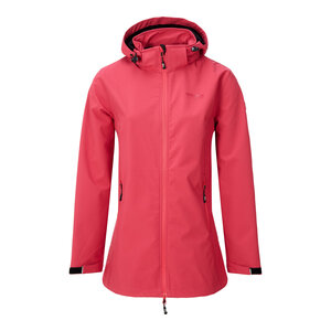 Nordberg Nordberg Doriene - Softshell Outdoorjas Dames - Coral