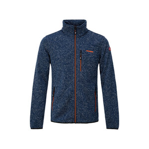 Nordberg Gilet in pile Nordberg Jan - Navy White Melange Nordberg Gilet in pile Nordberg Jan - Navy White Melange