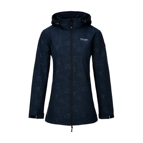 Nordberg Nordberg Leaf - Veste softshell outdoor femme - Bleu marine