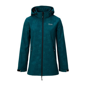 Nordberg Nordberg Leaf - Veste softshell outdoor femme - Lagon