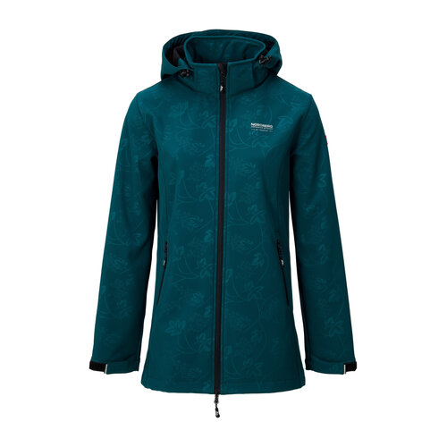 Nordberg Nordberg Leaf - Veste softshell outdoor femme - Lagon