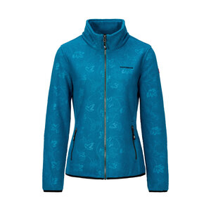 Nordberg Nordberg Fleece Vest Ausbrenner - Dames - Crystal Teal