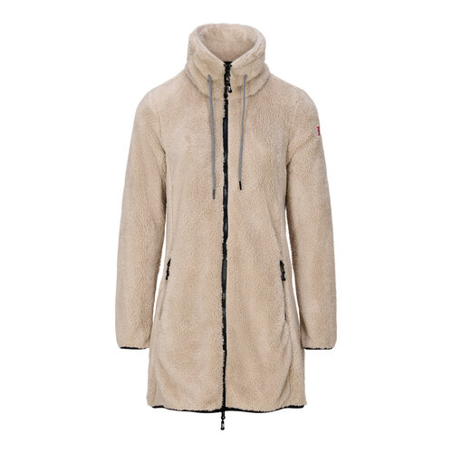 Nordberg Nordberg Long Fleece Vest Evelien - Women - Sand