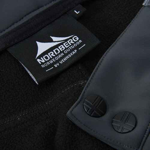 Nordberg Pantalon de ski Nordberg Bergen Softshell - Homme - Anthracite