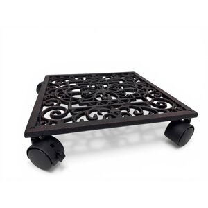 Carro para plantas - Hierro fundido - 28 cm