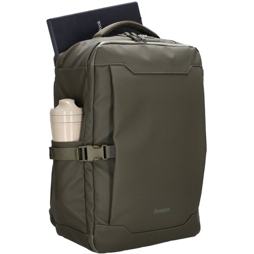 Beagles Beagles Shikoku Rucksack 17,3 Zoll - Reiserucksack - Handgepäck - Reisetasche - Olivgrün