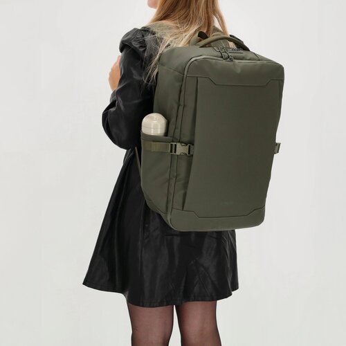 Beagles Beagles Shikoku Rucksack 17,3 Zoll - Reiserucksack - Handgepäck - Reisetasche - Olivgrün