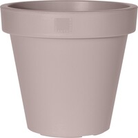 Maceta de plástico E&K Ø50 cm - Altura 43,5 cm - Color topo