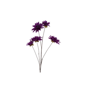 Decorative branch Beau Dahlia - Purple 111 cm