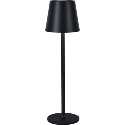 Lampe de table tactile Ø10 x 36 cm - Noire