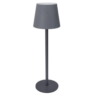 Lampe de table tactile Ø10 x 36 cm - Grise