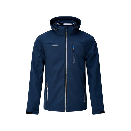 Nordberg Nordberg Njord – Softshell-Outdoor-Sommerjacke für Herren – Marineblau