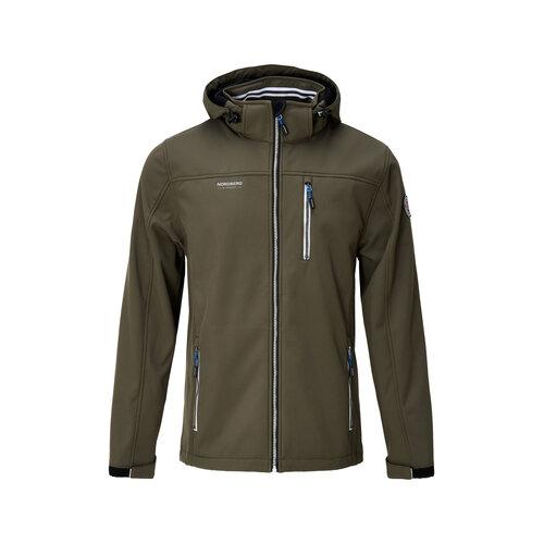 Nordberg Nordberg Njord – Herren-Softshell-Outdoor-Sommerjacke – Armee