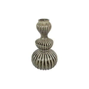 Moïs Vase Green/Beige XL - Ø32 x 57 cm