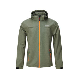 Nordberg Nordberg MATS - Veste softshell d'été pour homme - Vert clair chiné