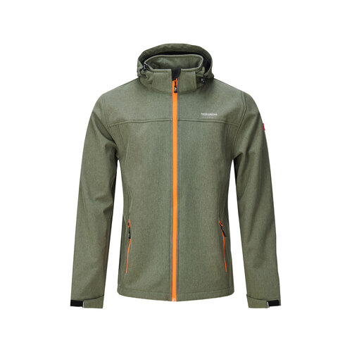 Nordberg Nordberg MATS - Herren Softshell-Sommerjacke - Hellgrün meliert