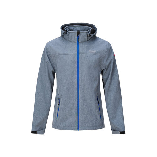 Nordberg Nordberg MATS - Herren Softshell-Sommerjacke - Ozeanblau meliert