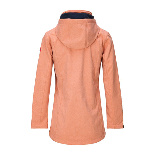 Nordberg Nordberg RONDA - Damen-Softshell-Sommerjacke für Outdoor-Aktivitäten - Orange Melange Nordberg Nordberg RONDA - Damen-Softshell-Sommerjacke für Outdoor-Aktivitäten - Orange Melange