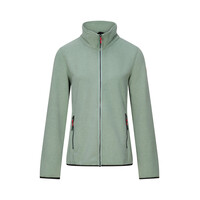 Nordberg Anouk Fleece-Cardigan - Damen - Kräutergrün meliert
