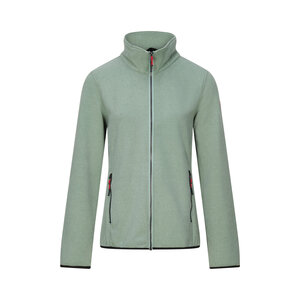 Nordberg Nordberg Anouk Fleece-Cardigan - Damen - Kräutergrün meliert