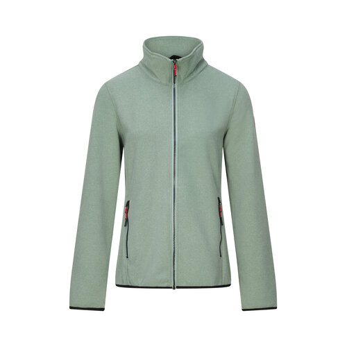 Nordberg Nordberg Anouk Fleece-Cardigan - Damen - Kräutergrün meliert