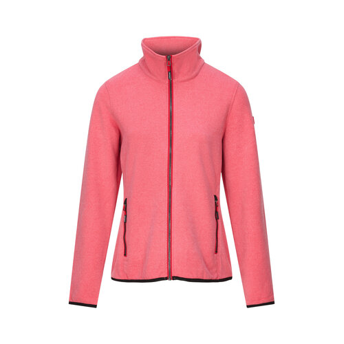 Nordberg Nordberg Anouk Fleece-Cardigan - Damen - Korallenmeliert