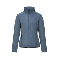 Nordberg Anouk Fleece-Cardigan - Damen - Marineblau meliert