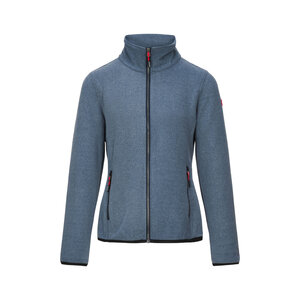 Nordberg Cárdigan de forro polar Nordberg Anouk - Mujer - Azul marino jaspeado Nordberg Cárdigan de forro polar Nordberg Anouk - Mujer - Azul marino jaspeado