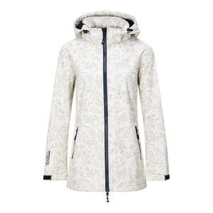 Nordberg Nordberg Fleur - Giacca softshell estiva da donna per attività all'aperto - Bianco sporco