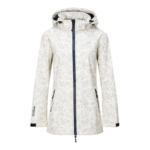 Nordberg Nordberg Fleur – Damen-Softshell-Sommerjacke für Outdoor-Aktivitäten – Cremeweiß