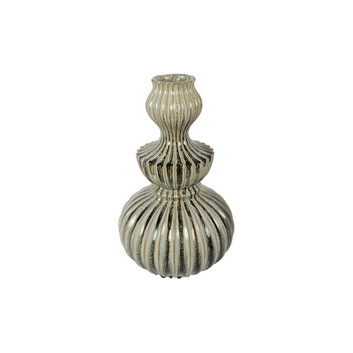 Decostar Vase Moïs - Faïence verte - Ø34 x 45 cm Decostar Vase Moïs - Faïence verte - Ø34 x 45 cm