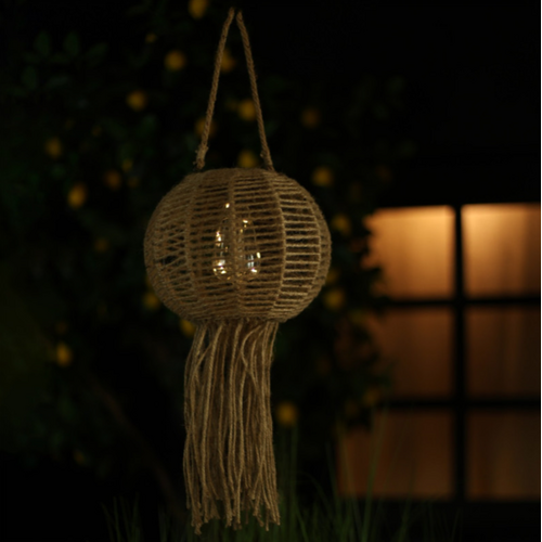 Countryfield Lampada a sospensione solare Countryfield Dagmar - Naturale 20 cm