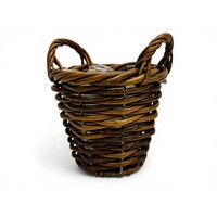 Countryfield Beate - Gevlochten Opbergmand – 21 x 23 cm