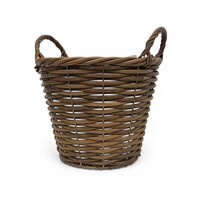 Countryfield Beate - Natuurlijk gevlochten mand - 35 x 34 cm